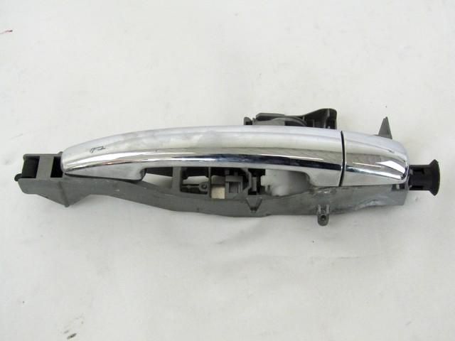 LEFT REAR EXTERIOR HANDLE OEM N. 9101KH SPARE PART USED CAR CITROEN C3 MK2 SC (2009 - 2016)  DISPLACEMENT BENZINA 1,4 YEAR OF CONSTRUCTION 2010