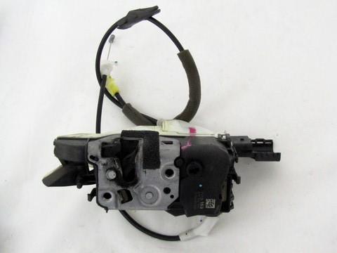CENTRAL LOCKING OF THE FRONT LEFT DOOR OEM N. 9800624480 SPARE PART USED CAR CITROEN C3 MK2 SC (2009 - 2016)  DISPLACEMENT BENZINA 1,4 YEAR OF CONSTRUCTION 2010