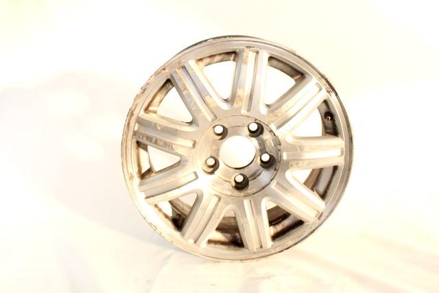 ALLOY WHEEL 16' OEM N. 04721235AA SPARE PART USED CAR CHRYSLER VOYAGER/GRAN VOYAGER RG RS MK4 (2001 - 2007)  DISPLACEMENT DIESEL 2,7 YEAR OF CONSTRUCTION 2007
