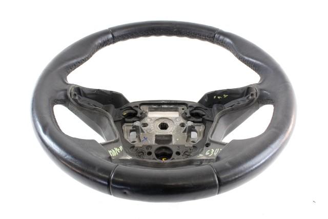 STEERING WHEEL OEM N. BM513600AD3ZHE SPARE PART USED CAR FORD CMAX GRAND CMAX MK2 DXA-CB7,DXA-CEU (2010 - 03/2015)  DISPLACEMENT DIESEL 1,6 YEAR OF CONSTRUCTION 2015