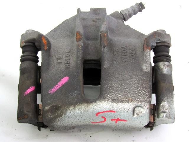 BRAKE CALIPER FRONT RIGHT OEM N. 4400R6 SPARE PART USED CAR CITROEN C3 MK2 SC (2009 - 2016)  DISPLACEMENT BENZINA 1,4 YEAR OF CONSTRUCTION 2010