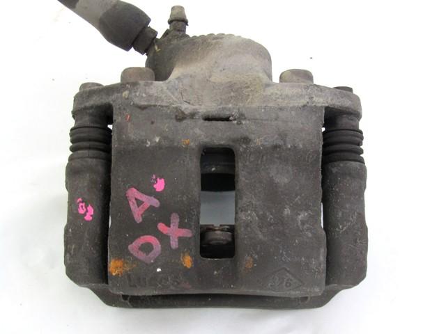 BRAKE CALIPER FRONT LEFT . OEM N. 7701207959 SPARE PART USED CAR RENAULT CLIO BB CB MK2 R / CLIO STORIA (05/2001 - 2012)  DISPLACEMENT BENZINA 1,2 YEAR OF CONSTRUCTION 2002