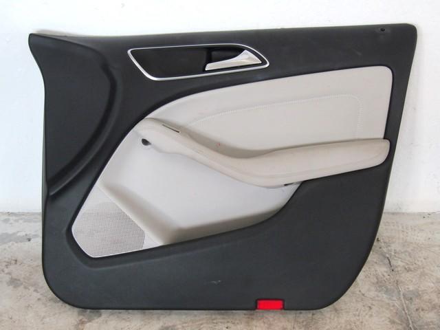 FRONT DOOR PANEL OEM N. PNADTMBCLASBW246BR5P SPARE PART USED CAR MERCEDES CLASSE B W246 (2011 - 2018) DISPLACEMENT DIESEL 1,8 YEAR OF CONSTRUCTION 2013
