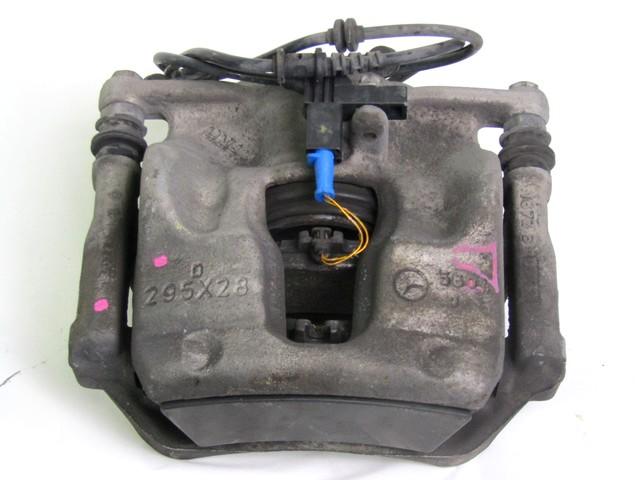BRAKE CALIPER FRONT LEFT . OEM N. A0004216881 SPARE PART USED CAR MERCEDES CLASSE B W246 (2011 - 2018) DISPLACEMENT DIESEL 1,8 YEAR OF CONSTRUCTION 2013