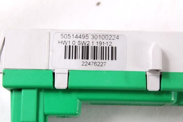 BOARD COMPUTER OEM N. 50514495 SPARE PART USED CAR ALFA ROMEO MITO 955 (2008 - 2018)  DISPLACEMENT BENZINA/GPL 1,4 YEAR OF CONSTRUCTION 2012