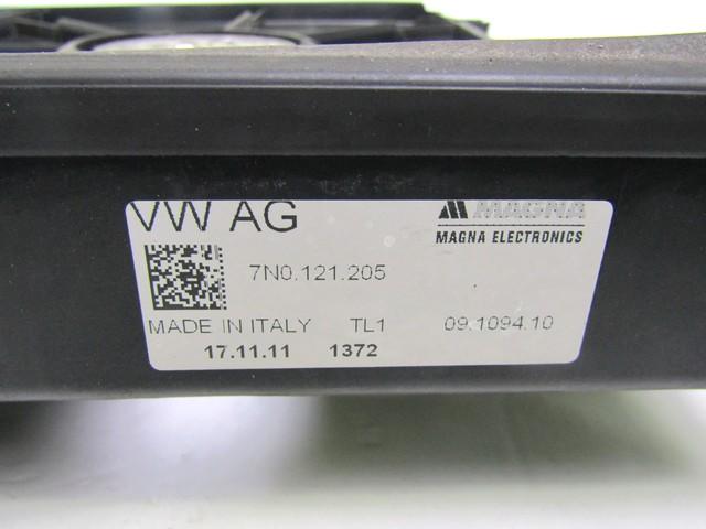 RADIATOR COOLING FAN ELECTRIC / ENGINE COOLING FAN CLUTCH . OEM N. 7N0121205 SPARE PART USED CAR SEAT ALHAMBRA 710 711 MK2 (DAL 2010) DISPLACEMENT DIESEL 2 YEAR OF CONSTRUCTION 2012