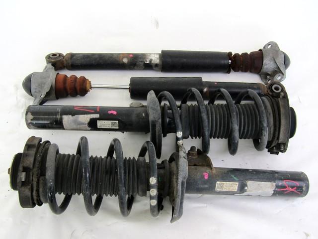 KIT OF 4 FRONT AND REAR SHOCK ABSORBERS OEM N. 10621 KIT 4 AMMORTIZZATORI ANTERIORI E POSTERIORI SPARE PART USED CAR SEAT ALHAMBRA 710 711 MK2 (DAL 2010) DISPLACEMENT DIESEL 2 YEAR OF CONSTRUCTION 2012