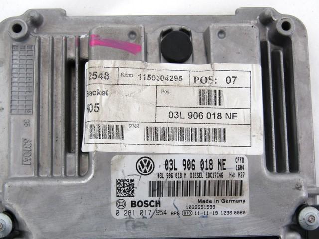 KIT ACCENSIONE AVVIAMENTO OEM N. 10621 KIT ACCENSIONE AVVIAMENTO SPARE PART USED CAR SEAT ALHAMBRA 710 711 MK2 (DAL 2010) DISPLACEMENT DIESEL 2 YEAR OF CONSTRUCTION 2012