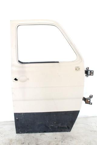 DOOR PASSENGER DOOR RIGHT FRONT . OEM N.  SPARE PART USED CAR FORD TRANSIT V MK3 (1978 - 1985) DISPLACEMENT DIESEL 2 YEAR OF CONSTRUCTION 1981