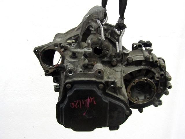 MANUAL TRANSMISSION OEM N. 02J301103 01 CAMBIO MECCANICO SPARE PART USED CAR VOLKSWAGEN NEW BEETLE 9C1 1C1 1Y7 (1999 - 2006)  DISPLACEMENT DIESEL 1,9 YEAR OF CONSTRUCTION 2004