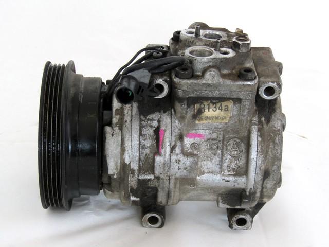 AIR-CONDITIONER COMPRESSOR OEM N. 0K30C61450D SPARE PART USED CAR KIA RIO MK1 R DC (2000 - 2005) DISPLACEMENT BENZINA 1,3 YEAR OF CONSTRUCTION 2001