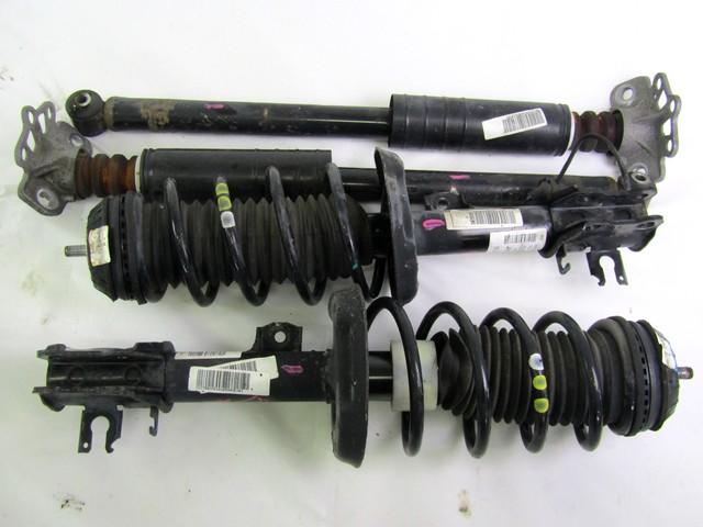 KIT OF 4 FRONT AND REAR SHOCK ABSORBERS OEM N. 18899 KIT 4 AMMORTIZZATORI ANTERIORI E POSTERIORI SPARE PART USED CAR FIAT GRANDE PUNTO 199 (2005 - 2012)  DISPLACEMENT DIESEL 1,3 YEAR OF CONSTRUCTION 2009
