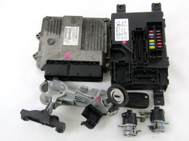 KIT ACCENSIONE AVVIAMENTO OEM N. 18899 KIT ACCENSIONE AVVIAMENTO SPARE PART USED CAR FIAT GRANDE PUNTO 199 (2005 - 2012)  DISPLACEMENT DIESEL 1,3 YEAR OF CONSTRUCTION 2009