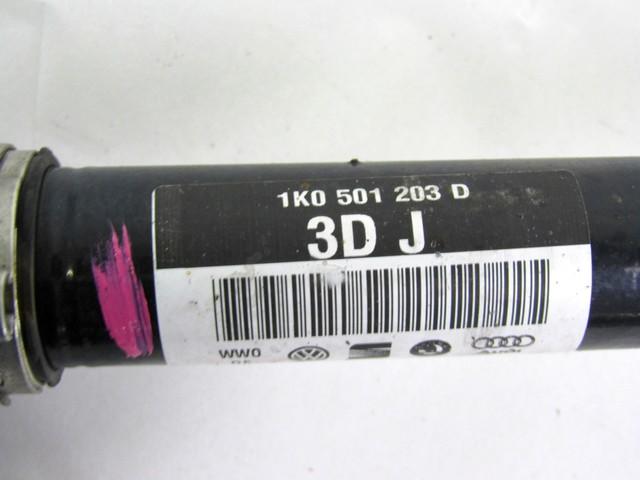 EXCH. OUTPUT SHAFT, LEFT REAR OEM N. 1K0501203D SPARE PART USED CAR AUDI A3 MK2 8P 8PA 8P1 (2003 - 2008) DISPLACEMENT DIESEL 2 YEAR OF CONSTRUCTION 2008