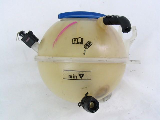 EXPANSION TANK OEM N. 1K0121407A SPARE PART USED CAR AUDI A3 MK2 8P 8PA 8P1 (2003 - 2008) DISPLACEMENT DIESEL 2 YEAR OF CONSTRUCTION 2008