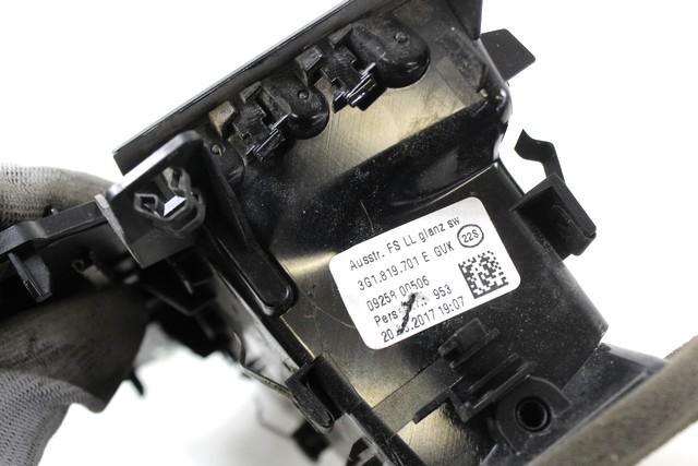 AIR OUTLET OEM N. 3G1819701E SPARE PART USED CAR VOLKSWAGEN PASSAT B8 3G5 CB5 BER/SW (DAL 2015) DISPLACEMENT DIESEL 2 YEAR OF CONSTRUCTION 2015
