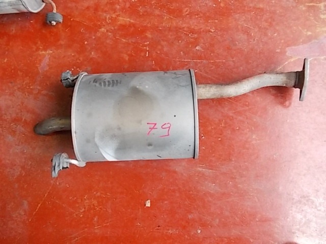REAR SILENCER OEM N.  SPARE PART USED CAR HONDA JAZZ GD1 GD5 GD GE3 GE2 GE GP GG GD6 GD8 MK2 (2002 - 2008) DISPLACEMENT 12 BENZINA YEAR OF CONSTRUCTION 2006