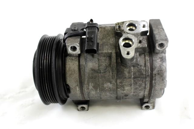 AIR-CONDITIONER COMPRESSOR OEM N. 55037467AD SPARE PART USED CAR JEEP CHEROKEE MK3 R KJ (2005 - 2008)  DISPLACEMENT DIESEL 2,8 YEAR OF CONSTRUCTION 2006