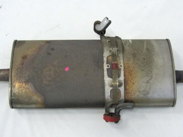 EXHAUST & MUFFLER / EXHAUST SYSTEM, REAR OEM N. 31060 SCARICO COMPLETO - MARMITTA - SILENZIATORE SPARE PART USED CAR MERCEDES CLASSE A W169 5P C169 3P R (05/2008 - 2012)  DISPLACEMENT BENZINA 1,7 YEAR OF CONSTRUCTION 2011