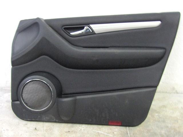 FRONT DOOR PANEL OEM N. PNADTMBCLASAW169RBR5P SPARE PART USED CAR MERCEDES CLASSE A W169 5P C169 3P R (05/2008 - 2012)  DISPLACEMENT BENZINA 1,7 YEAR OF CONSTRUCTION 2011