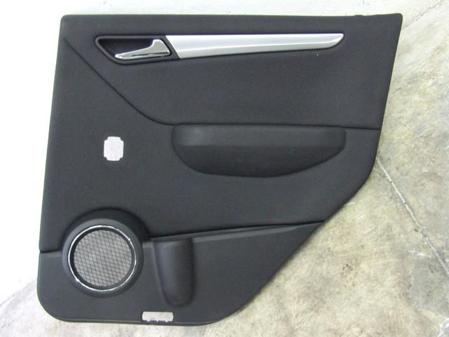 DOOR TRIM PANEL OEM N. PNPDTMBCLASAW169RBR5P SPARE PART USED CAR MERCEDES CLASSE A W169 5P C169 3P R (05/2008 - 2012)  DISPLACEMENT BENZINA 1,7 YEAR OF CONSTRUCTION 2011