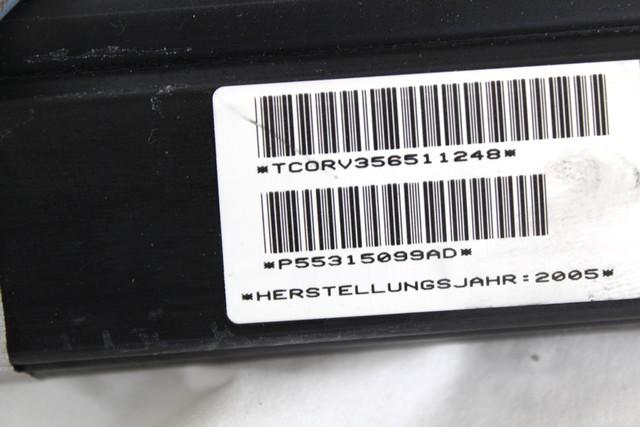 HEAD AIRBAG, LEFT OEM N. 55315099AD SPARE PART USED CAR JEEP CHEROKEE MK3 R KJ (2005 - 2008)  DISPLACEMENT DIESEL 2,8 YEAR OF CONSTRUCTION 2006