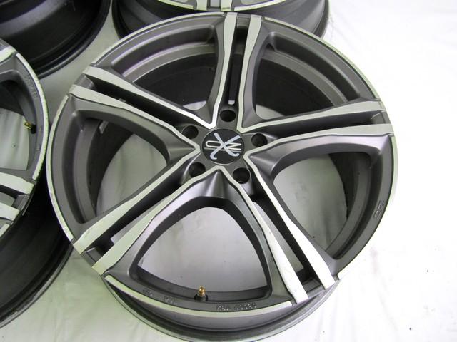 ALLOY WHEEL SET 18'  OEM N. 111861 CERCHIO LEGA 18'' SPARE PART USED CAR VOLVO V40 525 526 (2012 - 2016) DISPLACEMENT DIESEL 2 YEAR OF CONSTRUCTION 2016