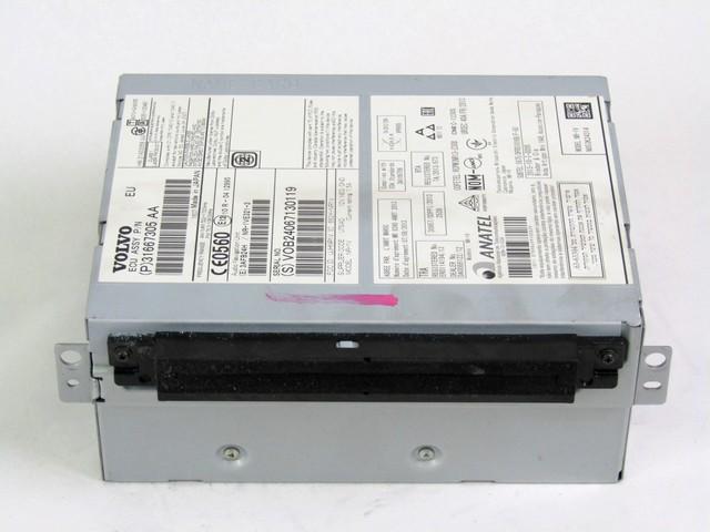 NAVIGATOR UNIT CONTROL UNIT OEM N. 31667305 SPARE PART USED CAR VOLVO V40 525 526 (2012 - 2016) DISPLACEMENT DIESEL 2 YEAR OF CONSTRUCTION 2016