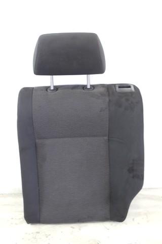 BACK SEAT BACKREST OEM N. SCPSTVWPOLO9NBR5P SPARE PART USED CAR VOLKSWAGEN POLO 9N (10/2001 - 2005)  DISPLACEMENT DIESEL 1,2 YEAR OF CONSTRUCTION 2002