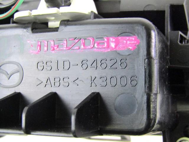 DASH PARTS / CENTRE CONSOLE OEM N. GS1D-64626 SPARE PART USED CAR MAZDA 6 GH (2008 - 2013)  DISPLACEMENT DIESEL 2 YEAR OF CONSTRUCTION 2009