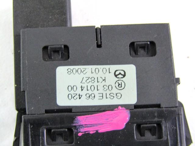 SEAT ADJUSTMENT SWITCH, FRONT OEM N. GS1E66420 SPARE PART USED CAR MAZDA 6 GH (2008 - 2013)  DISPLACEMENT DIESEL 2 YEAR OF CONSTRUCTION 2009