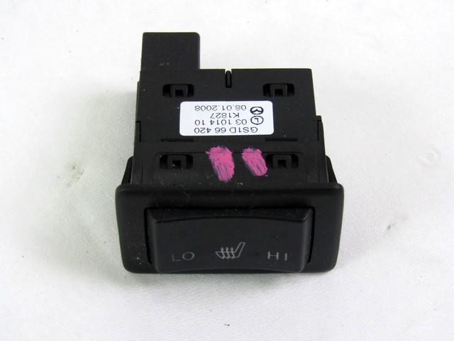SEAT ADJUSTMENT SWITCH, FRONT OEM N. GS1D66420 SPARE PART USED CAR MAZDA 6 GH (2008 - 2013)  DISPLACEMENT DIESEL 2 YEAR OF CONSTRUCTION 2009