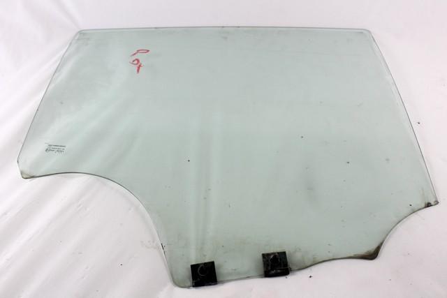 DOOR WINDOW, TINTED GLASS, REAR RIGHT OEM N. 8200733046 SPARE PART USED CAR DACIA SANDERO MK1 (2008 - 2012)  DISPLACEMENT BENZINA/GPL 1,4 YEAR OF CONSTRUCTION 2009