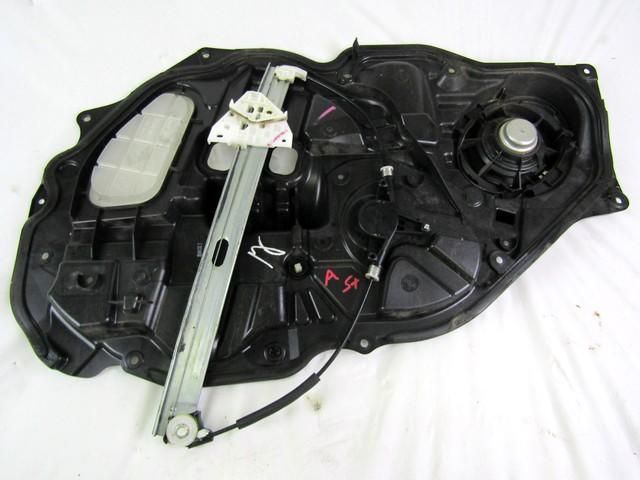 DOOR WINDOW LIFTING MECHANISM FRONT OEM N. 28152 SISTEMA ALZACRISTALLO PORTA ANTERIORE ELETTR SPARE PART USED CAR MAZDA 6 GH (2008 - 2013)  DISPLACEMENT DIESEL 2 YEAR OF CONSTRUCTION 2009