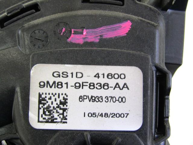 PEDALS & PADS  OEM N. GS1D41600 SPARE PART USED CAR MAZDA 6 GH (2008 - 2013)  DISPLACEMENT DIESEL 2 YEAR OF CONSTRUCTION 2009
