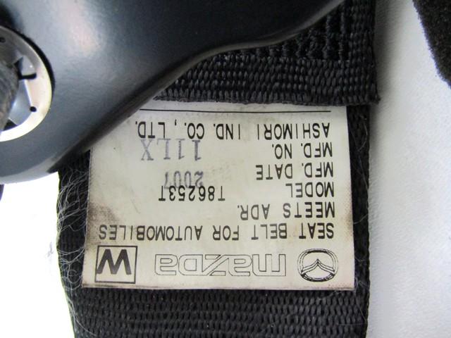 SEFETY BELT OEM N. GS2A57740F01 SPARE PART USED CAR MAZDA 6 GH (2008 - 2013)  DISPLACEMENT DIESEL 2 YEAR OF CONSTRUCTION 2009