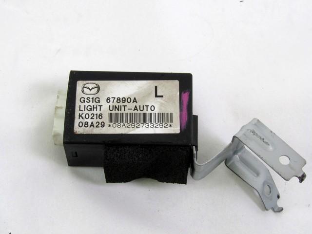 HEADLIGHT UNIT OEM N. GS1G67890A SPARE PART USED CAR MAZDA 6 GH (2008 - 2013)  DISPLACEMENT DIESEL 2 YEAR OF CONSTRUCTION 2009