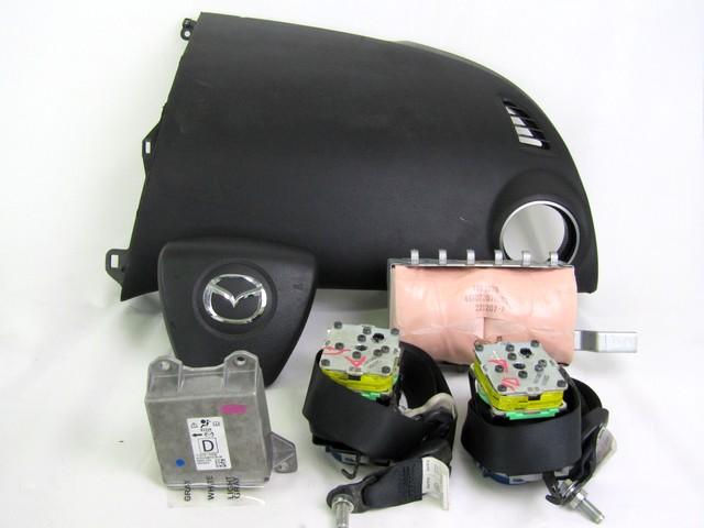 KIT COMPLETE AIRBAG OEM N. 28152 KIT AIRBAG COMPLETO SPARE PART USED CAR MAZDA 6 GH (2008 - 2013)  DISPLACEMENT DIESEL 2 YEAR OF CONSTRUCTION 2009