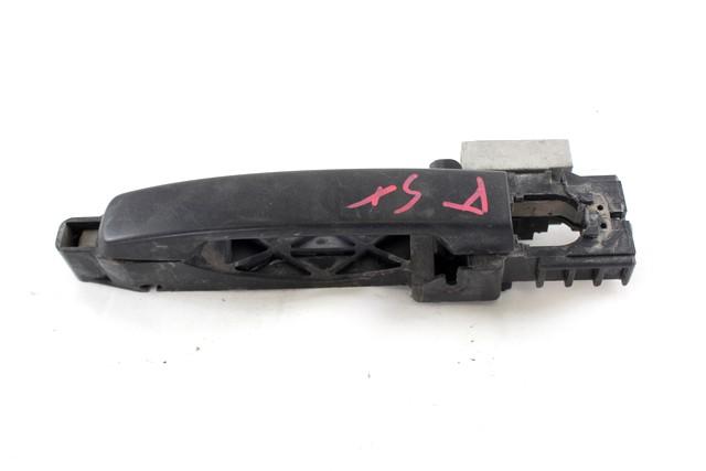 LEFT FRONT DOOR HANDLE OEM N. 80640EB100 SPARE PART USED CAR NISSAN QASHQAI J10E (03/2010 - 2013)  DISPLACEMENT DIESEL 1,5 YEAR OF CONSTRUCTION 2013