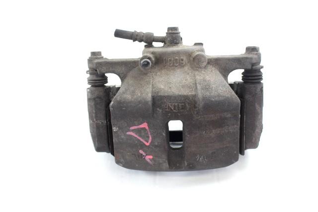 BRAKE CALIPER FRONT LEFT . OEM N. 41001JD00A SPARE PART USED CAR NISSAN QASHQAI J10E (03/2010 - 2013)  DISPLACEMENT DIESEL 1,5 YEAR OF CONSTRUCTION 2013