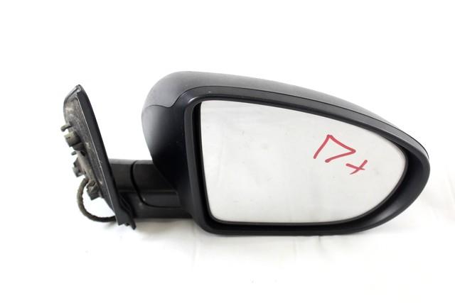 OUTSIDE MIRROR RIGHT . OEM N. 96301BR72A SPARE PART USED CAR NISSAN QASHQAI J10E (03/2010 - 2013)  DISPLACEMENT DIESEL 1,5 YEAR OF CONSTRUCTION 2013