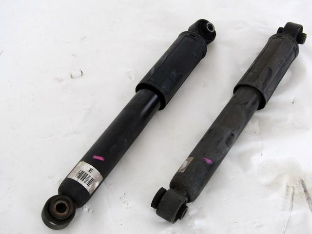 PAIR REAR SHOCK ABSORBERS OEM N. 11018 COPPIA AMMORTIZZATORI POSTERIORI SPARE PART USED CAR KIA RIO UB MK3 (2011 - 2017) DISPLACEMENT BENZINA 1,2 YEAR OF CONSTRUCTION 2016