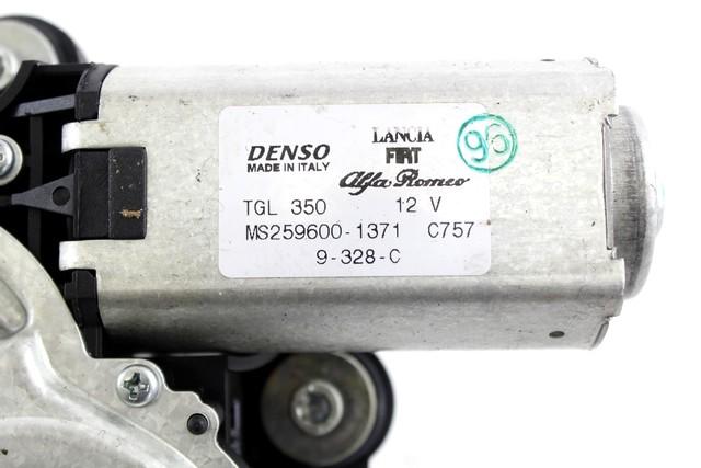 REAR WIPER MOTOR OEM N. MS259600-1371 SPARE PART USED CAR FIAT 500 CINQUECENTO 312 MK3 (2007 - 2015)  DISPLACEMENT BENZINA 1,2 YEAR OF CONSTRUCTION 2010