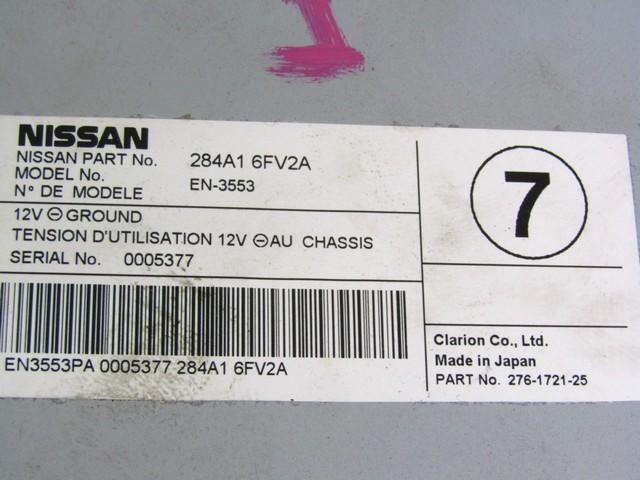 CAMERA CONTROL UNIT OEM N. 284A16FV2A SPARE PART USED CAR NISSAN X-TRAIL T32 R MK3 R (DAL 2017)  DISPLACEMENT DIESEL 1,6 YEAR OF CONSTRUCTION 2018