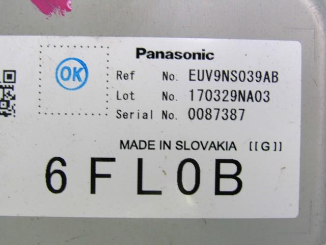 VARIOUS CONTROL UNITS OEM N. EUV9NS039AB SPARE PART USED CAR NISSAN X-TRAIL T32 R MK3 R (DAL 2017)  DISPLACEMENT DIESEL 1,6 YEAR OF CONSTRUCTION 2018