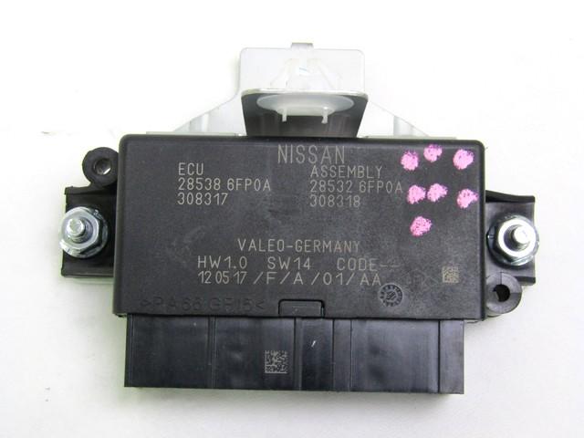 CONTROL UNIT PDC OEM N. 285326FP0A SPARE PART USED CAR NISSAN X-TRAIL T32 R MK3 R (DAL 2017)  DISPLACEMENT DIESEL 1,6 YEAR OF CONSTRUCTION 2018