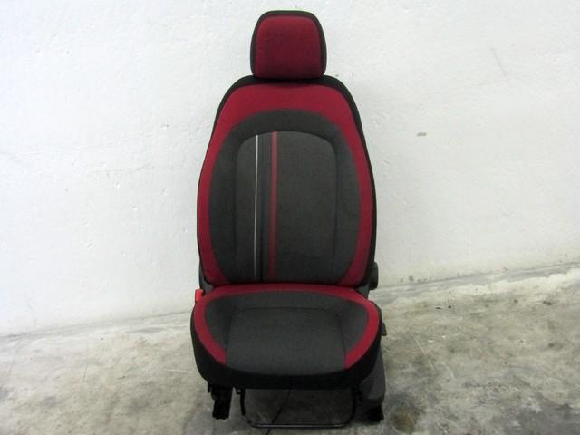 SEAT FRONT DRIVER SIDE LEFT . OEM N. SEASTFTPUNTOEVO199BR5P SPARE PART USED CAR FIAT PUNTO EVO 199 (2009 - 2012)   DISPLACEMENT BENZINA/METANO 1,4 YEAR OF CONSTRUCTION 2012