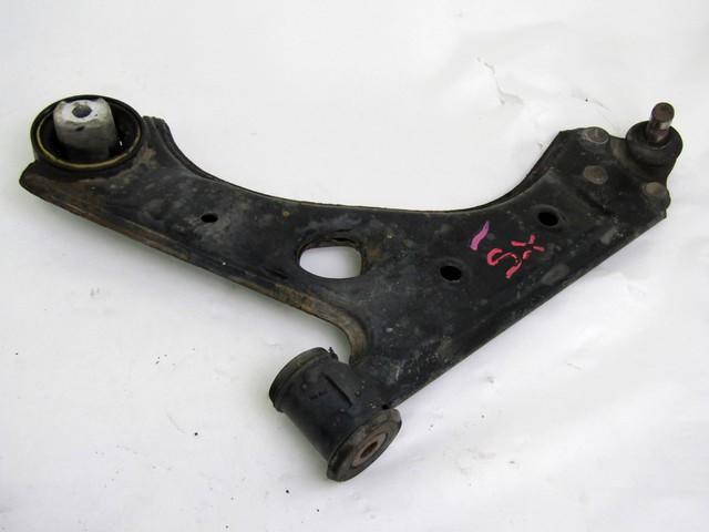WISHBONE,FRONT LEFT OEM N. 51895367 SPARE PART USED CAR FIAT PUNTO EVO 199 (2009 - 2012)   DISPLACEMENT BENZINA/METANO 1,4 YEAR OF CONSTRUCTION 2012