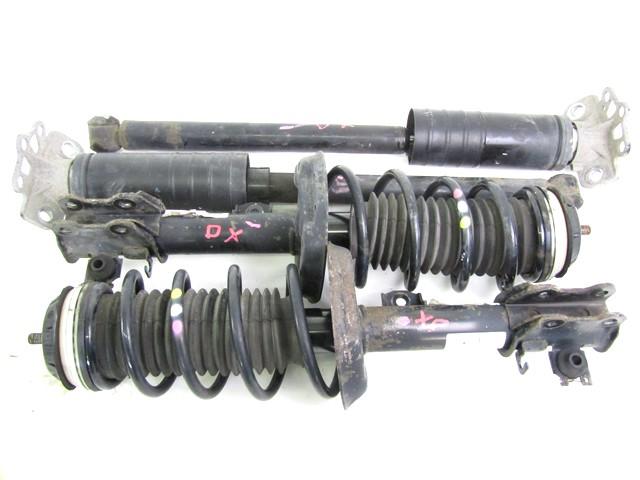 KIT OF 4 FRONT AND REAR SHOCK ABSORBERS OEM N. 1856 KIT 4 AMMORTIZZATORI ANTERIORI E POSTERIORI SPARE PART USED CAR FIAT PUNTO EVO 199 (2009 - 2012)   DISPLACEMENT BENZINA/METANO 1,4 YEAR OF CONSTRUCTION 2012