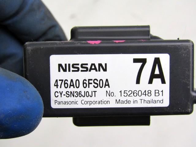 VARIOUS CONTROL UNITS OEM N. 476A06FS0A SPARE PART USED CAR NISSAN X-TRAIL T32 R MK3 R (DAL 2017)  DISPLACEMENT DIESEL 1,6 YEAR OF CONSTRUCTION 2018
